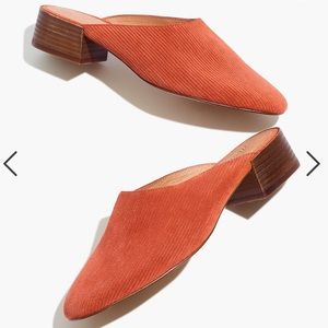 Madewell Alicia Mule in Corduroy Suede